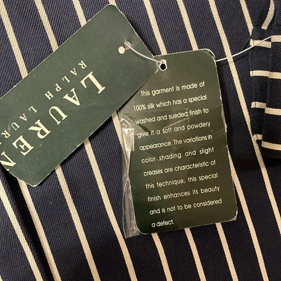 Ralph Lauren Silk Dress Shirt - Picture 2 of 8